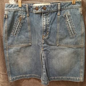 Gap Jeans Denim Mini Skrt Size 12